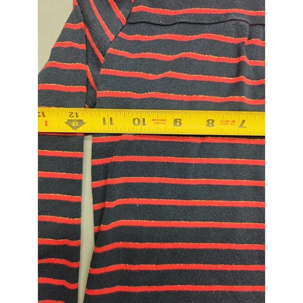 Vintage 90s OshKosh Turtleneck Long Sleeve Stripe Gold Toddler 4T Girls